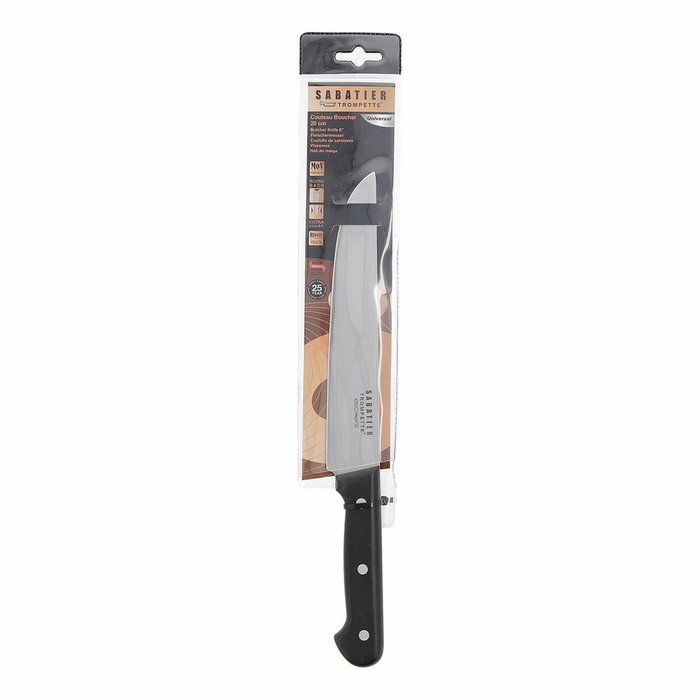 Sabatier Couteau de Boucher Universal 20 cm, Set de 6 Unités, Acier Inoxydable Mov, Extra-affilé, Manche Ergonomique Soft Touch ABS, Finition Mate Sabatier Couteau de Boucher Universal 20 cm, Set de 6 Unités, Acier Inoxydable Mov, Extra-affilé, Manche Ergonomique Soft Touch ABS, Finition Mate