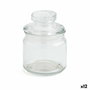 Quid Tarro Mini Hermético Vidrio Select 15 cL (12 Unidades)