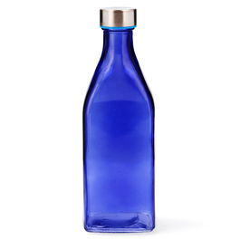 Bouteille Quid Habitat Bleu verre 1 L (6 Unités)