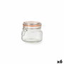 Quid Tarro Hermético Vidrio New Canette 0,5 L - Lot de 6