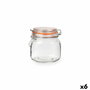 Quid New Canette Tarro Hermético Vidrio 0,7 L (6 Unidades) - Verre, Fermeture Hermétique
