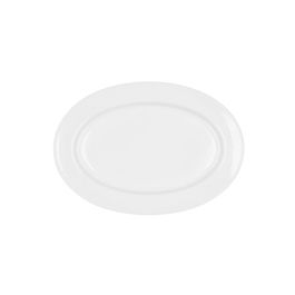 Plat à Gratin Bidasoa Glacial Céramique Blanc (26 x 18 cm) (Pak 6x)