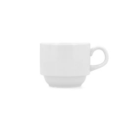 Ensemble de tasses à café Bidasoa Glacial Blanc Céramique 180 ml Café (6 Unités)