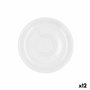 Bidasoa Glacial Platillo Porcelana 10-18 cL (12 Unidades) en Cerámica Blanca Brillante