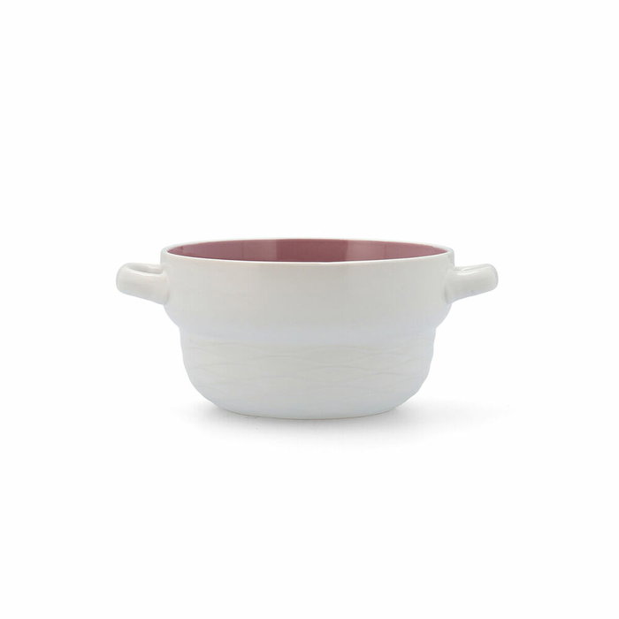 Quid Bol Vita Peoni Céramique 50 cL (6 Unités) Rose Quid Bol Vita Peoni Céramique 50 cL (6 Unités) Rose