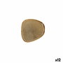 Assiette plate Bidasoa Ikonic Céramique Marron (14 x 13,6 x 0,8 cm) (Pack 12x)