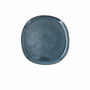 Bidasoa Plat Llano Cerámica Ikonic 20,2x19,7x1,3 cm (6 Unidades) Azul Brillo