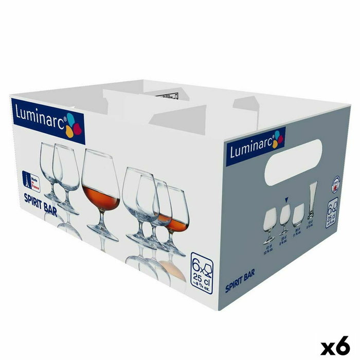 Luminarc Verre à Cognac Spirit Bar 25 cL (Lot de 6)