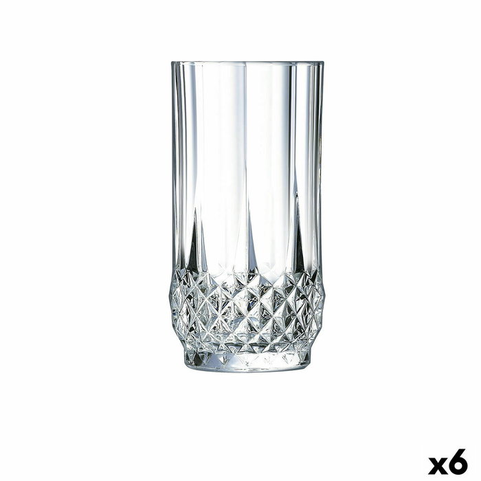 Cristal d'Arques Verre Haut Cristalin Longchamp 28 cL (6 Unités) Sans Plomb