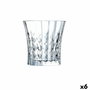 Cristal d'Arques Vaso Bajo Cristalin Lady Diamond 27 cL (Lot de 6)