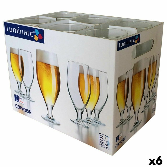 Luminarc Spirit Bar Verre à bière 50 cL - Lot de 6