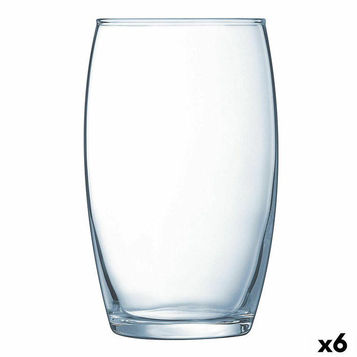 Luminarc Verre à vin La Cave 36 cL (6 Unités) Transparent - Verre à vin en verre de haute qualité, fabriqué en France.