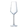 Coupe de champagne Éclat Ultime Transparent verre (21 cl) (Pack 6x)