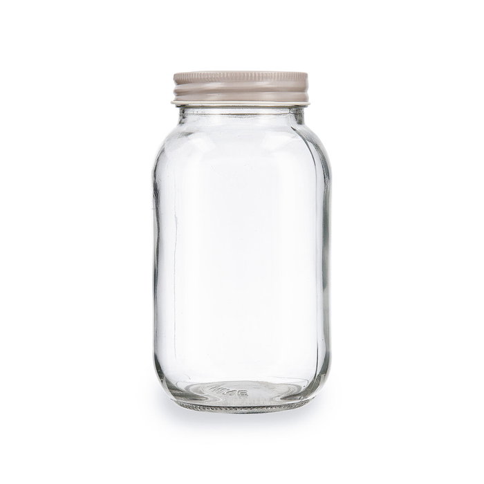 Quid Pot en Verre Moss 1 L Gris 6 Unités