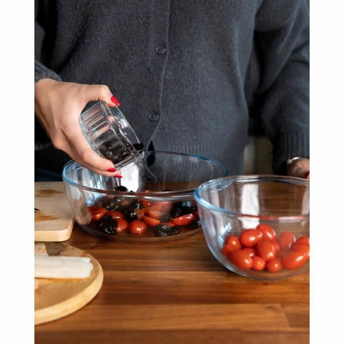 Pyrex Cocotte Ronde en Verre Borosilicate 3 Litres