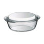 Pyrex Cocotte Ronde en Verre Borosilicate 3 Litres