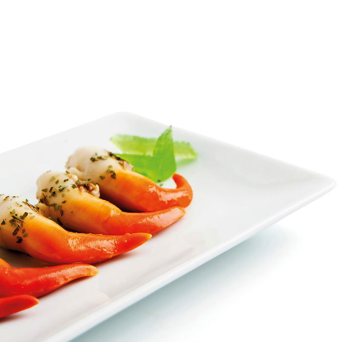 Assiette Quid Gastro Fun Petit Blanc Céramique 16,5 x 9,5 x 2 cm (6 Unités) (Pack 6x)