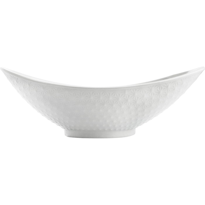 Quid Plat Gastro en Porcelaine Blanche 28,2x15,5x9 cm - Lot de 4 Pièces Quid Plat Gastro en Porcelaine Blanche 28,2x15,5x9 cm - Lot de 4 Pièces