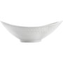 Quid Plat Gastro en Porcelaine Blanche 28,2x15,5x9 cm - Lot de 4 Pièces