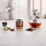 Quid Tasse avec filtre pour infusions Serenia Transparent 350 ml (3 Pièces)