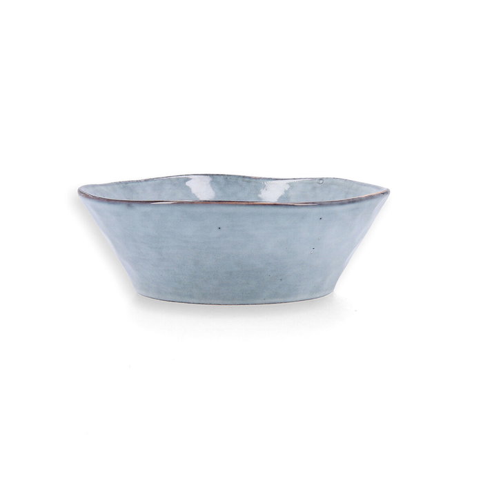 Quid Bol en Céramique Boreal 16 cm (6 Unités) Bleu avec Relief Quid Bol en Céramique Boreal 16 cm (6 Unités) Bleu avec Relief