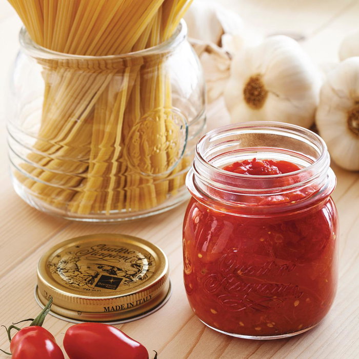 Tarro Conserva Vidrio Quattro Stagioni Bormioli Rocco 25 cL