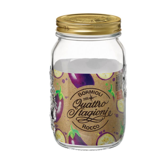 Bormioli Rocco Pot de Conservation Quattro Stagioni Verre 100 cL