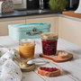 Bormioli Rocco Quattro Stagioni Pot à Conserve en Verre 32 cL Fabriqué en Italie