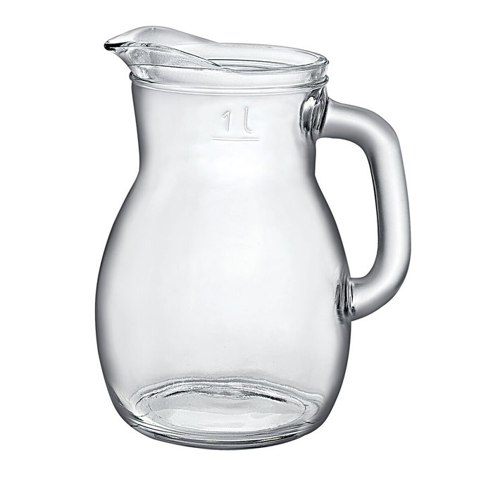 Bormioli Rocco Carafe Bistrot en Verre 1L Transparente Bormioli Rocco Carafe Bistrot en Verre 1L Transparente