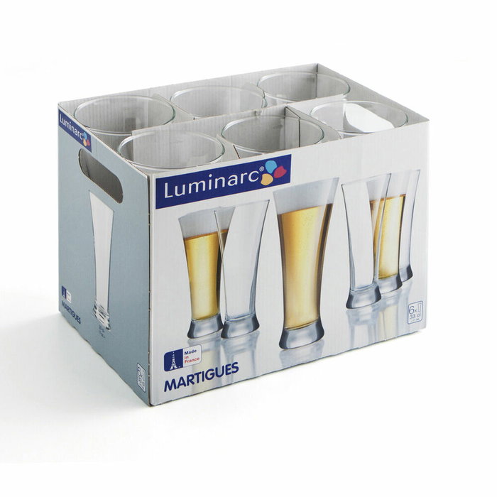 Luminarc Verre Martigues Transparent 330 ml - Lot de 6 unités