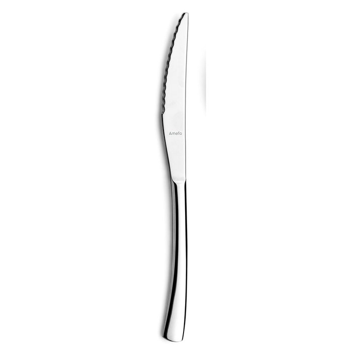 Amefa 12 Couteaux à Steak Havane Acier Inoxydable 18-0-3 mm Amefa 12 Couteaux à Steak Havane Acier Inoxydable 18-0-3 mm