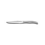 Amefa Set de 12 Couteaux à Steak en Acier Inoxydable Virgule, 23,5x1,9x0,8 cm