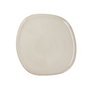 Bidasoa Plato Llano Cerámica Ikonic Blanco 26,5x25,7x1.5 cm (4 Unidades) Acabado Brillo