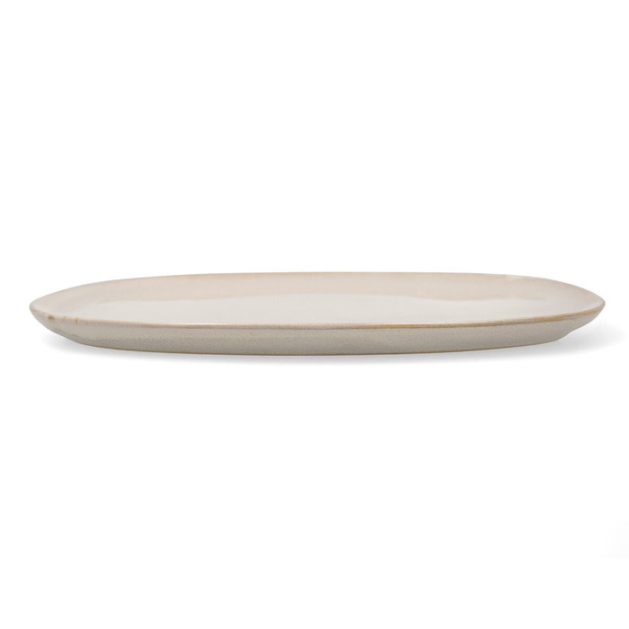 Bidasoa Plato Llano Cerámica Ikonic Blanco 26,5x25,7x1.5 cm (4 Unidades) Acabado Brillo
