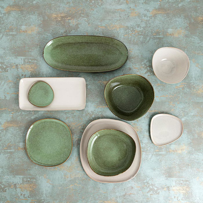 Assiette plate Bidasoa Ikonic Céramique Blanc (11 x 11 cm) (Pack 12x)