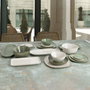 Bidasoa Saladier Ikonic Céramique Vert (Pack de 3) Dimensions 20 x 19,5 x 8,5 cm