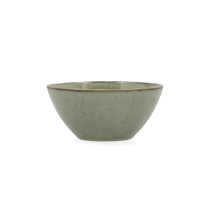 Bidasoa Bol Cerámico Ikonic 15,8x15x7 cm (6 Unidades) Vert Brillant Bidasoa Bol Cerámico Ikonic 15,8x15x7 cm (6 Unidades) Vert Brillant