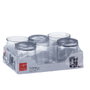 Bormioli Rocco Verres Bas Arena 6 Pièces 24 cL en Verre Transparent Relief
