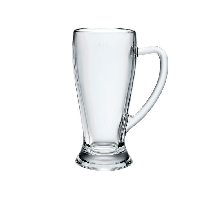 Ensemble de jarres Bormioli Rocco Baviera verre 400 ml Bière 6 Unités Ensemble de jarres Bormioli Rocco Baviera verre 400 ml Bière 6 Unités