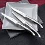 Lou Laguiole Set de 6 Couteaux à Steak Acier Inoxydable Tradition 23x1,2x1,1 cm