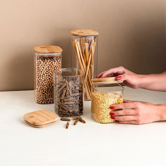 Boîte Quid Cocco Transparent Silicone verre (1,1L)