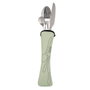 Quid Set de 4 Couverts Viba en Acier, Multicolore, 24,5x6x3 cm