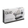 Quid Égouttoir 2 hauteurs avec range-couverts Armony Gris Métal 52x23x36 cm