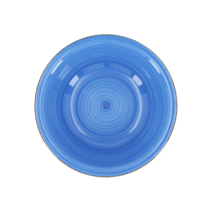 Quid Saladier en Céramique Vita Bleu 23 cm (6 Unités)