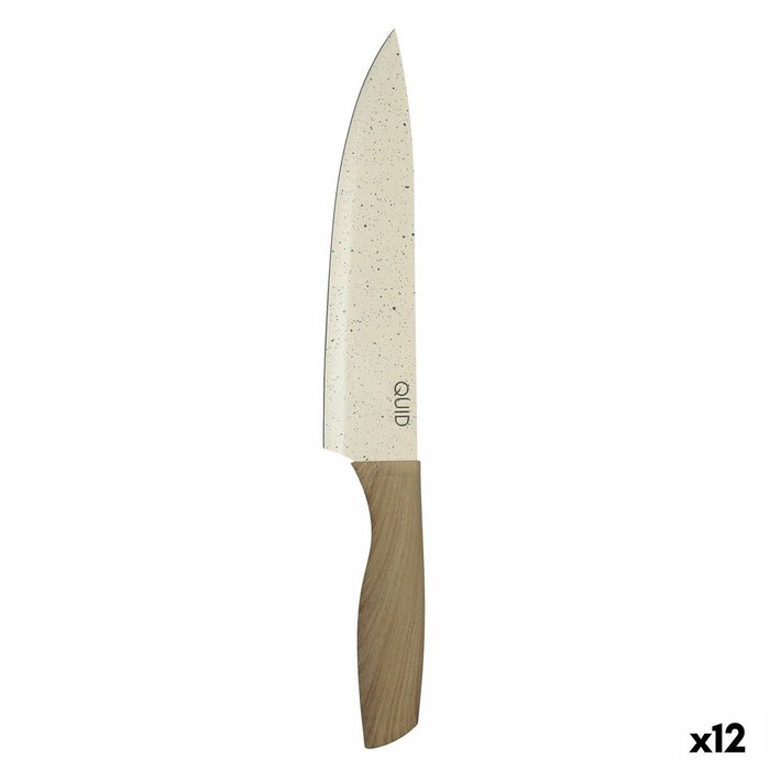 Quid Couteau de Boucher Cocco 20 cm Bois, Métal (12 Unités)