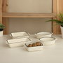 Quid Cazuela Ovalada Gres Horno Cocco 19x10,5x5 cm (12 Unidades)