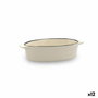 Quid Cazuela Ovalada Gres Horno Cocco 19x10,5x5 cm (12 Unidades)