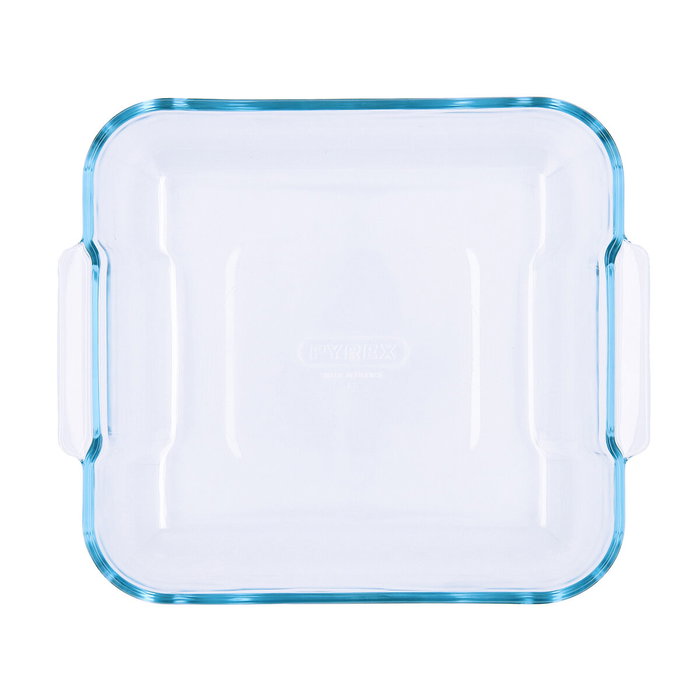 Plat à Gratin Pyrex Classic Carré Transparent verre 25 x 22 x 6 cm (6 Unités)