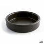 Quid Barro Lux Plat à Paella en Terre Cuite 18 cm (12 Unités)
