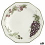 Queen's Victorian Orchard Plat à Dessert en Céramique, 20,5 cm, Lot de 6
